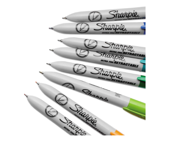 Sharpie 1742025 Retractable Permanent Marker Ultra Fine Tip