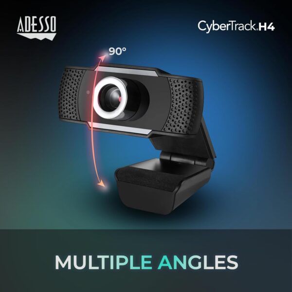 Webcam 1080P HD USB Webcam with Built-in Microphone